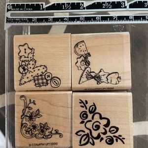 Stampin’ Up! Retired set ‘Mini Corners’